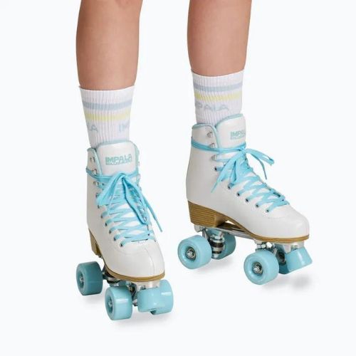 Wrotki damskie IMPALA Quad Skate white ice