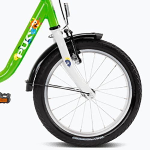 Rower dziecięcy PUKY Steel 16 kiwi/white