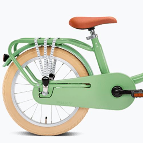 Rower dziecięcy PUKY Steel Classic 16 retro green