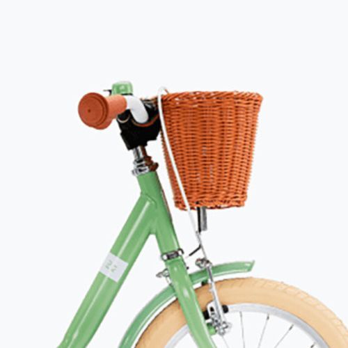 Rower dziecięcy PUKY Steel Classic 16 retro green