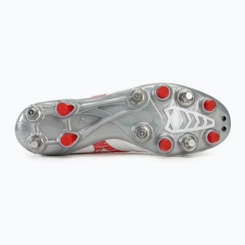 Buty piłkarskie męskie Mizuno Morelia Neo IV Β Japan Mix white/radiant red/hot coral