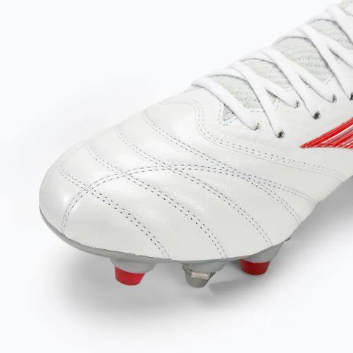 Buty piłkarskie męskie Mizuno Morelia Neo IV Β Japan Mix white/radiant red/hot coral