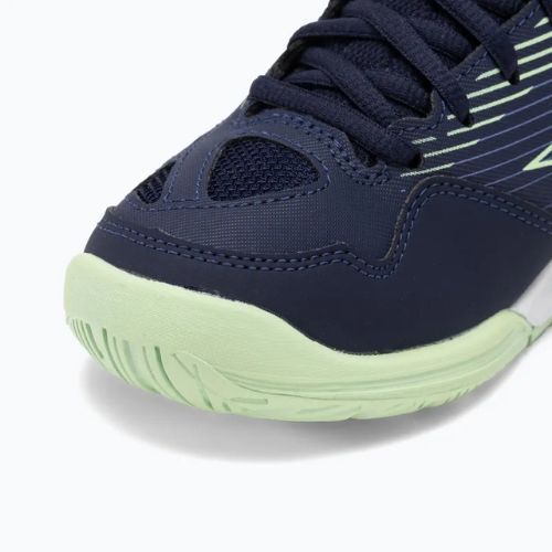 Buty do siatkówki dziecięce Mizuno Cyclone Speed 4 Jr eblue/tech green/lolite