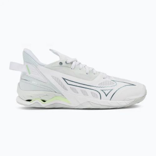 Buty do piłki ręcznej damskie Mizuno Wave Mirage 5 white/glacial ridge/patinagreen
