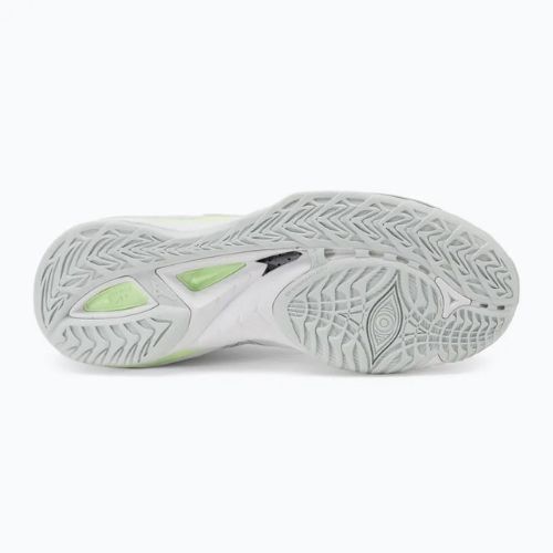 Buty do piłki ręcznej damskie Mizuno Wave Mirage 5 white/glacial ridge/patinagreen