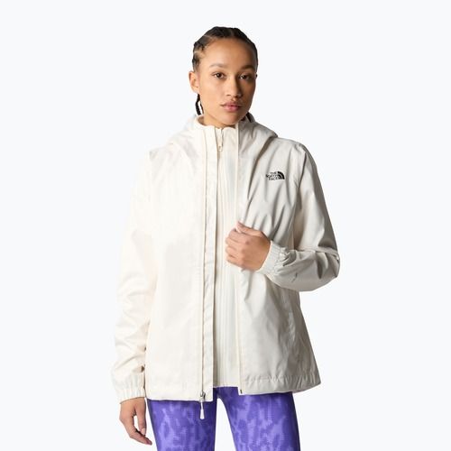 Kurtka przeciwdeszczowa damska The North Face Quest white dune