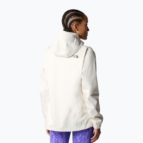 Kurtka przeciwdeszczowa damska The North Face Quest white dune