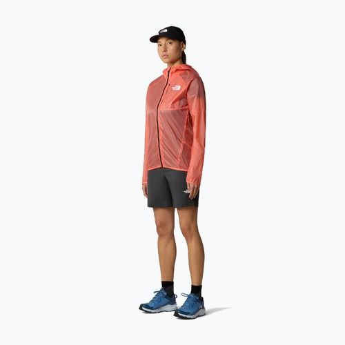 Kurtka przeciwwiatrowa damska The North Face Windstream Shell radiant orange/black