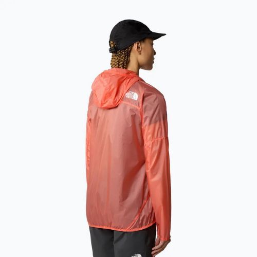 Kurtka przeciwwiatrowa damska The North Face Windstream Shell radiant orange/black