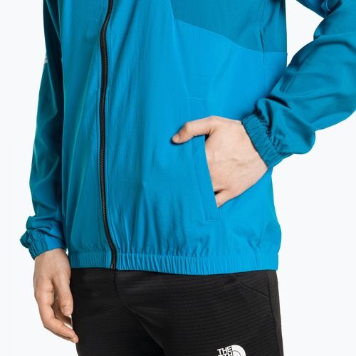Kurtka przeciwwiatrowa męska The North Face Ma Wind Track skyline blue/adriatic blue