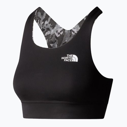 Biustonosz treningowy dwustronny The North Face Flex Reversible asphalt grey abstract