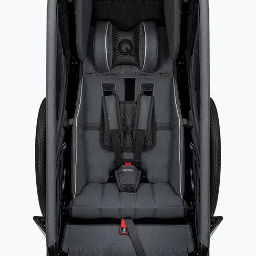 Przyczepka rowerowa Qeridoo KidGoo 1 dark steel grey
