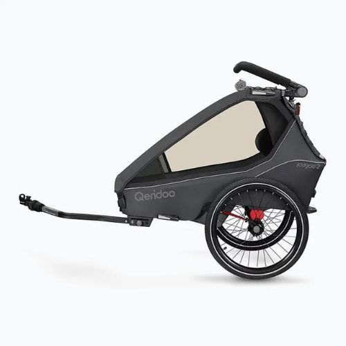 Przyczepka rowerowa Qeridoo Kidgoo 2 dark steel grey