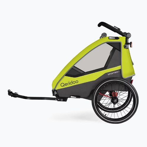 Przyczepka rowerowa Qeridoo Sportrex 1 new lime green