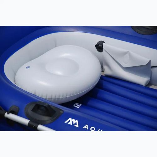 Ponton 3-osobowy z silnikiem Aqua Marina Wildriver blue