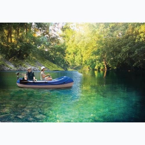 Ponton 3-osobowy z silnikiem Aqua Marina Wildriver blue