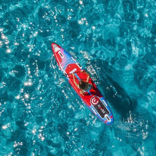 Zestaw deska SUP pompowana Coasto Turbo 12'6'' blue/red