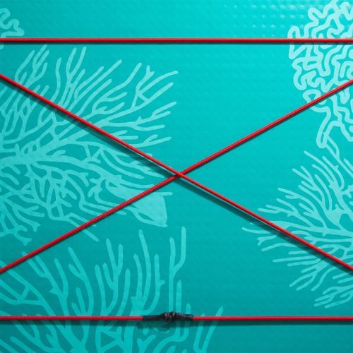 Zestaw deska SUP pompowana ABSTRACT Coral 10'6'' topaz