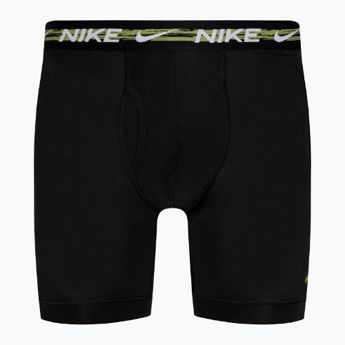 Bokserki męskie Nike Dri-FIT Ultra-Stretch Micro Brief 3 pary laser fuchsia/court blue/black