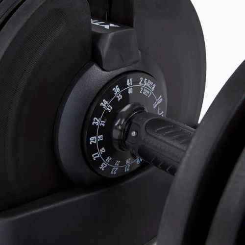 Hantel/sztanga 2w1 XTREXO TRX-ABD40 1-40 kg czarna/pomarańczowa