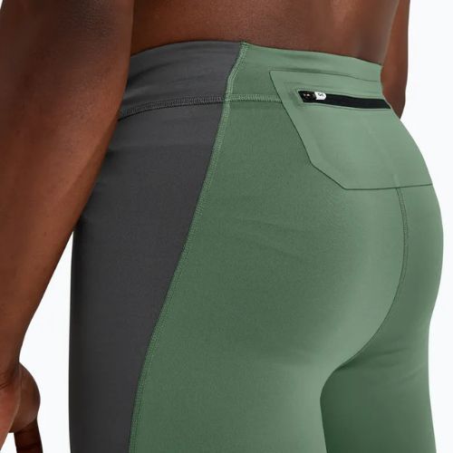 Legginsy do biegania męskie On Running Performance shadow/ivy