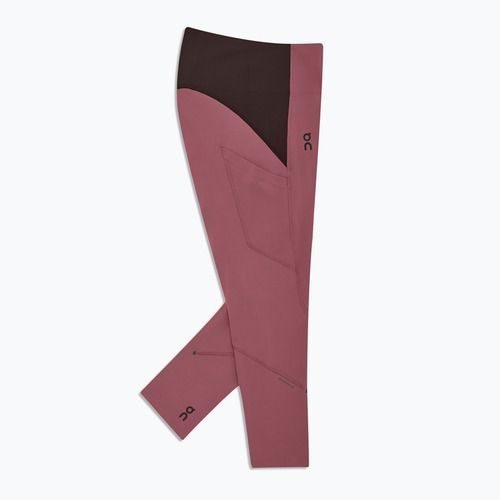 Legginsy damskie On Movement 3/4 cherry/ox