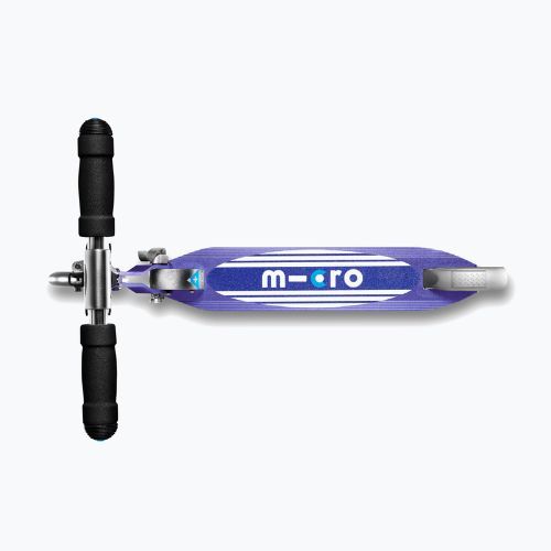 Hulajnoga miejska dziecięca Micro Sprite LED blue stripe