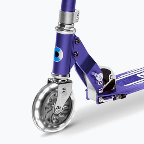 Hulajnoga miejska dziecięca Micro Sprite LED blue stripe