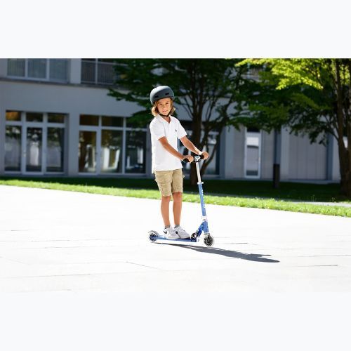 Hulajnoga miejska dziecięca Micro Sprite LED blue stripe