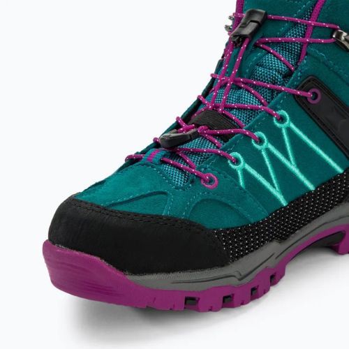 Buty trekkingowe dziecięce CMP Rigel Mid Wp lake/pink fluo