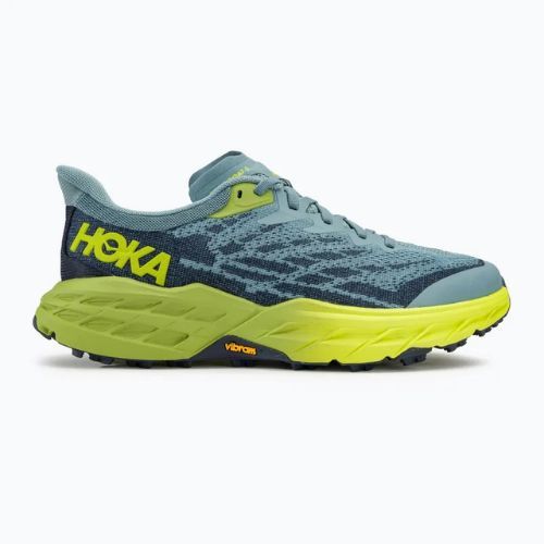 Buty do biegania męskie HOKA Speedgoat 5 stone blue/dark citron