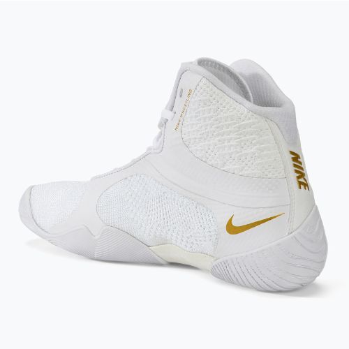 Buty zapaśnicze Nike Tawa white/met gold
