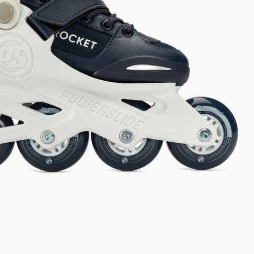 Rolki dziecięce Powerslide Rocket white/navy blue