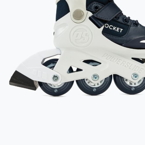 Rolki dziecięce Powerslide Rocket white/navy blue