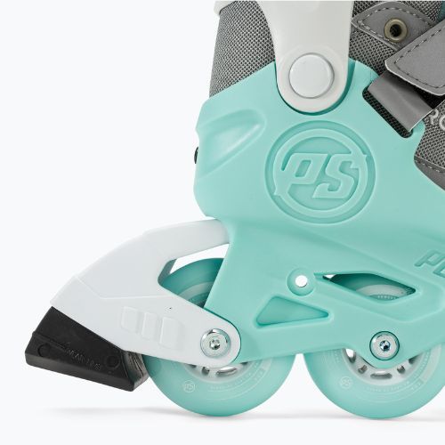 Rolki dziecięce Powerslide Rocket grey/teal