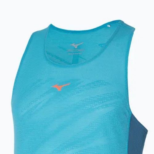 Koszulka do biegania męska Mizuno Aero Tank maui blue