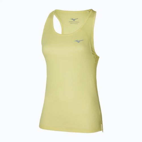 Koszulka do biegania damska Mizuno DryAeroFlow Tank pale lime yellow