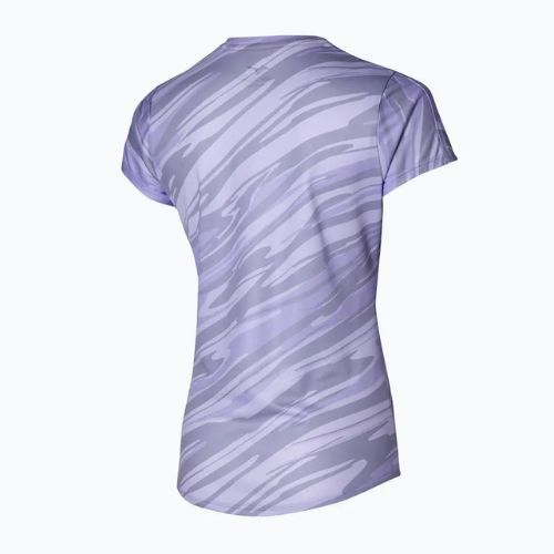 Koszulka do biegania damska Mizuno Impulse Core Graphic Tee pastel lilac