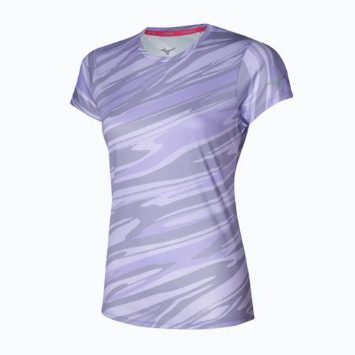 Koszulka do biegania damska Mizuno Impulse Core Graphic Tee pastel lilac
