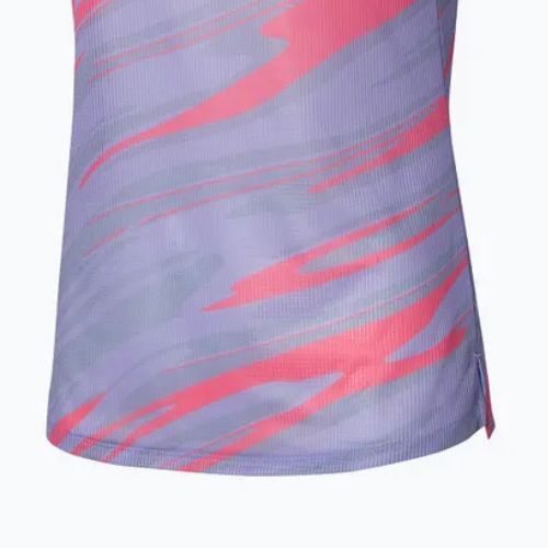 Koszulka do biegania damska Mizuno DAF Graphic Tank pastel lilac