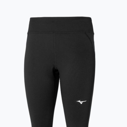Legginsy do biegania damskie Mizuno Warmalite black/ beveled glass