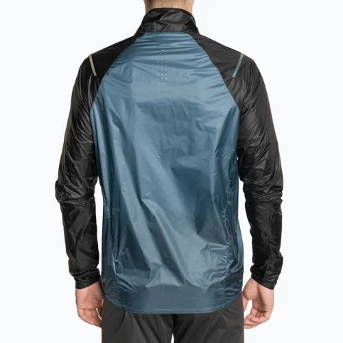 Kurtka do biegania męska Mizuno Aero blue ashes