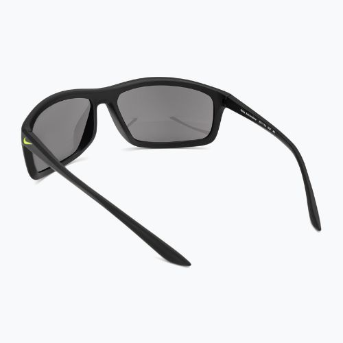 Okulary przeciwsłoneczne męskie Nike Adrenaline matte black/grey w/silver mirror