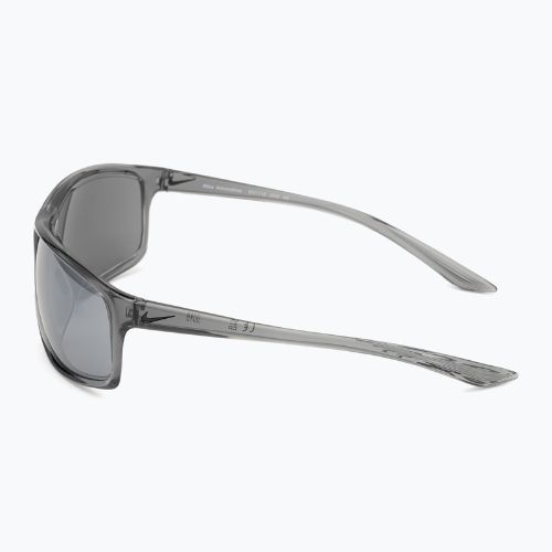 Okulary przeciwsłoneczne męskie Nike Adrenaline shiny crystal cool grey/grey w/silver mirror