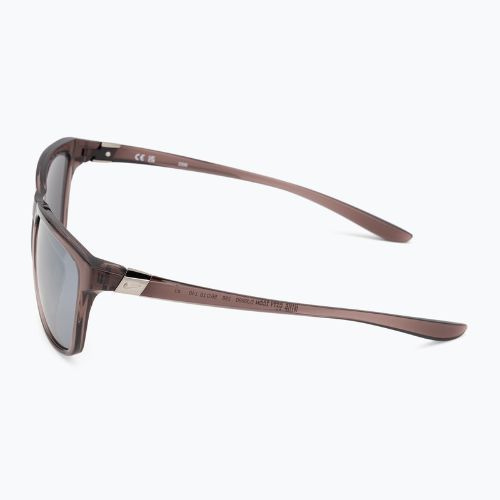 Okulary przeciwsłoneczne damskie Nike City Icon smokey mauve/grey w/silver flash