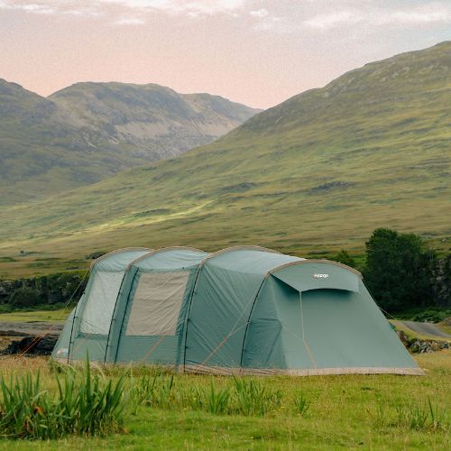 Namiot kempingowy 4-osobowy Vango Lismore 450 Package mineral green