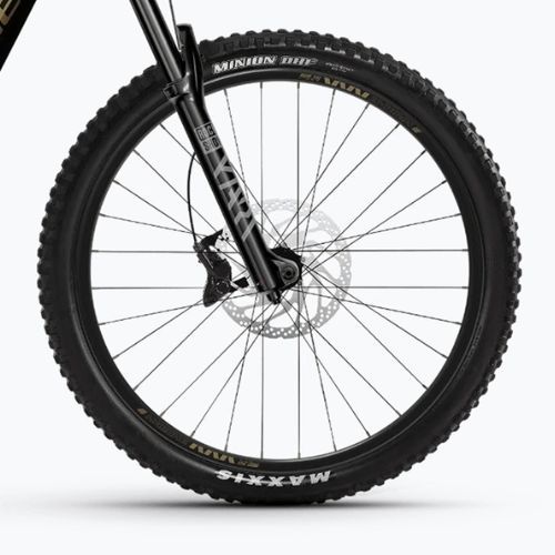 Rower elektryczny Haibike Allmnt CF 8 750 Wh black/gold gloss