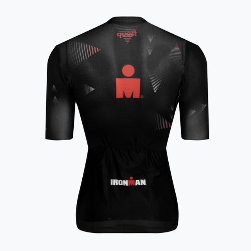 Koszulka rowerowa damska Quest Race Line France IRONMAN® black