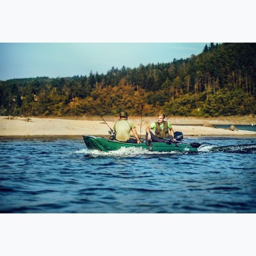 Kajak pompowany 3-osobowy Gumotex Alfonso 430 cm dark green
