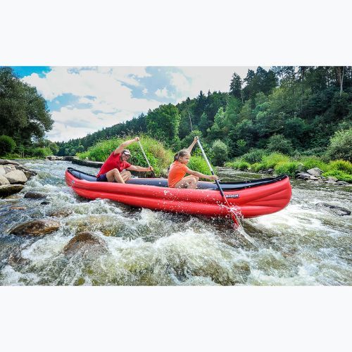 Kajak pompowany 3-osobowy Gumotex Scout Standard 445 cm red